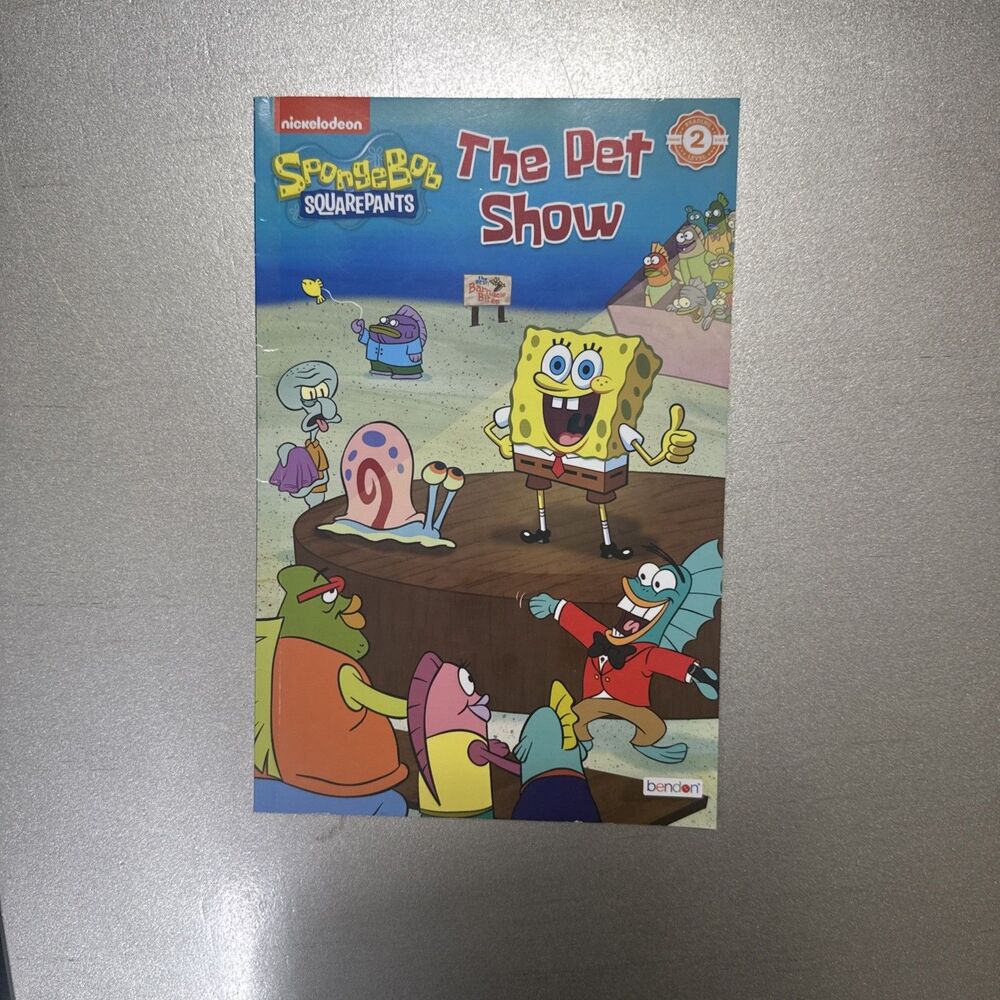 SpongeBob SquarePants : The Pet Show NEW Paperback Reading Level 2 Ages 6-9